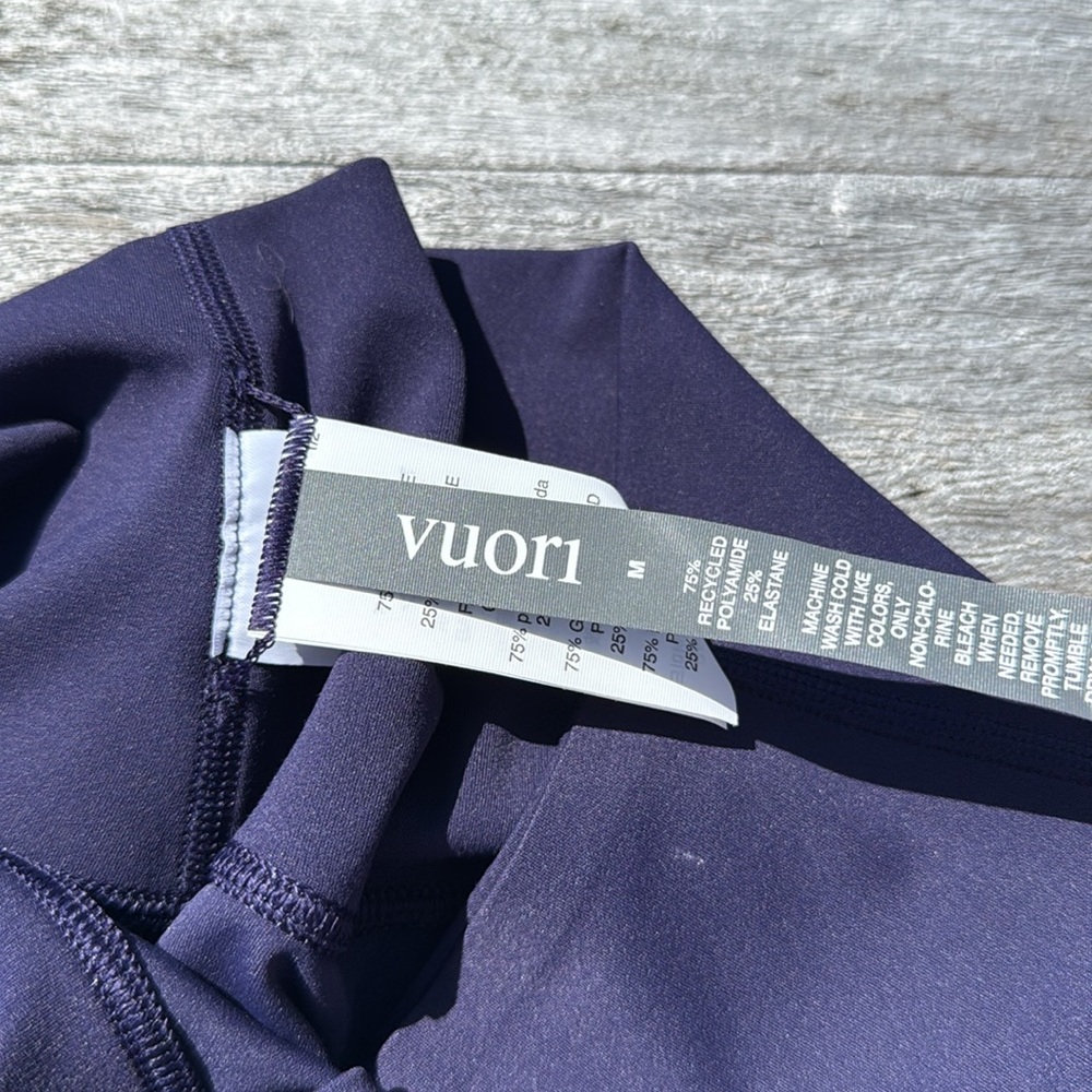 VUORI Vuori AllTheFeels Legging JET Ink blue size medium NWT - Picture 5 of 6